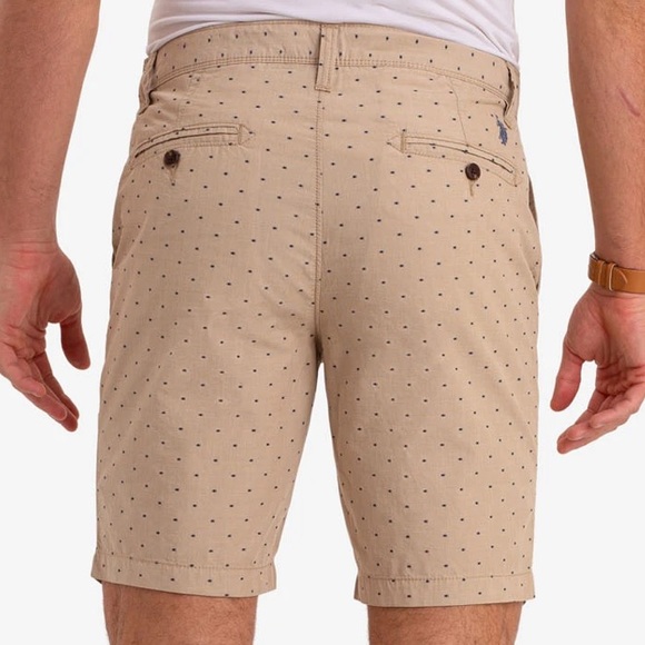 U.S. Polo Assn Mason Dot Twill Shorts, Sz 36, NWT! - Picture 2 of 12